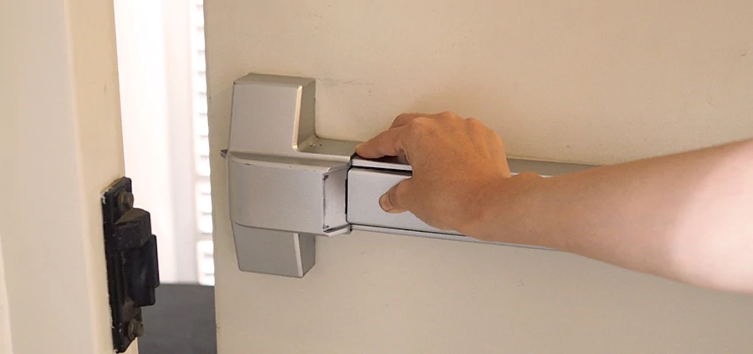 Roller Gate Panic Bar Installation in Montclair, California